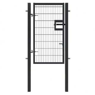 black 2.4 x 1.2m single gate