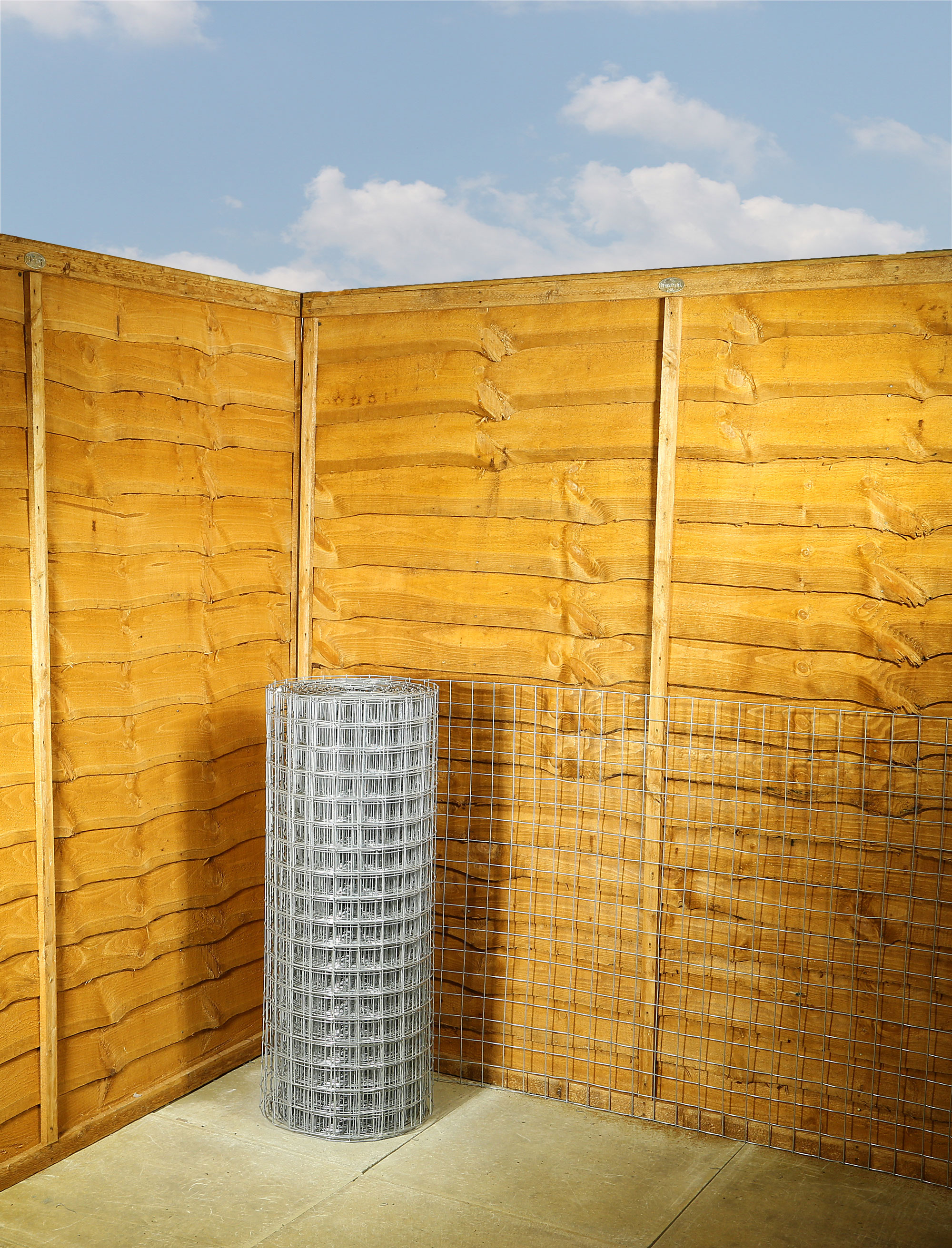 Dog Fencing Galvanised Wire Mesh 2 X 2 12G 3Ft X 25M