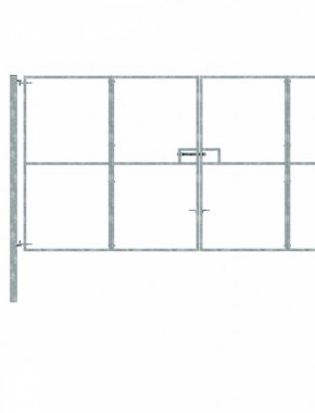 Double site access Gate 2.4x4.90