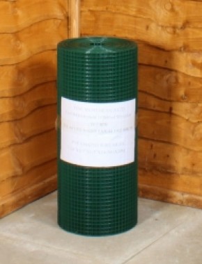 pvc green wire fencing